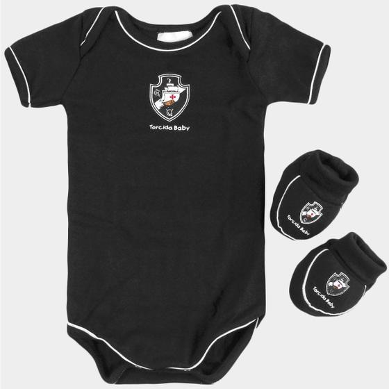 Imagem de Conjunto Vasco Infantil Body c/ 2 peças