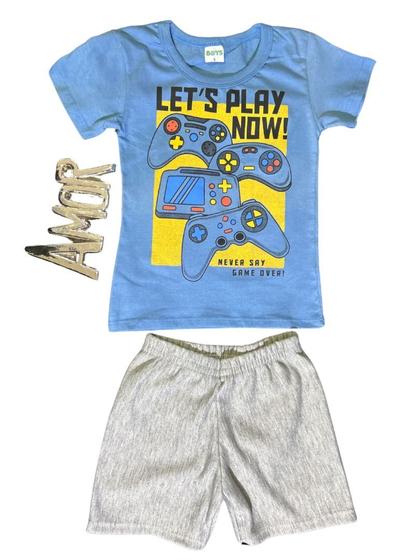 Imagem de Conjunto Verão Masculino Boys Let's Play Now