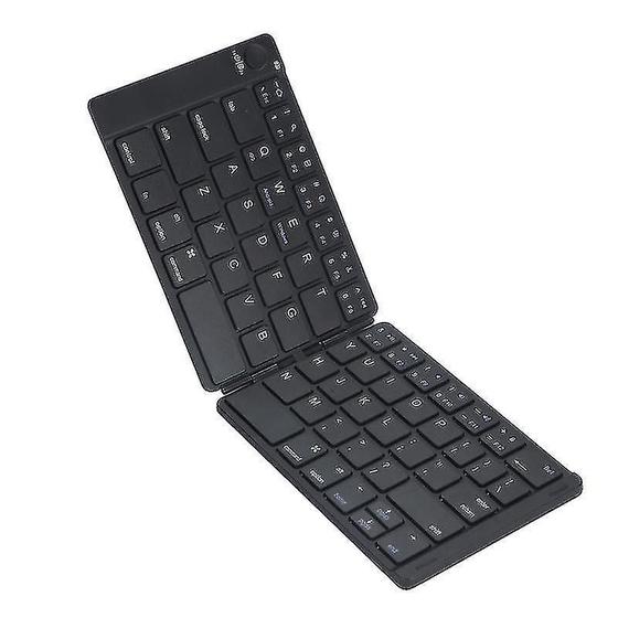 Imagem de Conjuntos de acessórios de computador mc saite mc-b047 64 teclas dobrável ultra-fino couro shell bluetooth 3.0 teclado para celular