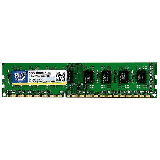 Imagem de Conjuntos de acessórios de computador xiede x041 ddr3 1600 mhz 8gb geral amd módulo de memória ram de tira especial para pc desktop