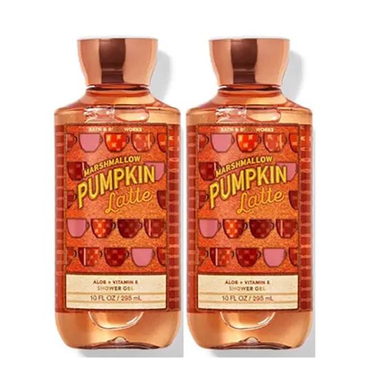 Imagem de Conjuntos de presentes de gel de banho Bath & Body Works Marshmallow Pumpkin