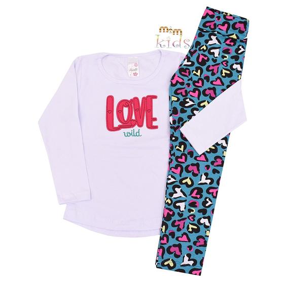 Conjuntos Infnatil Menina Meia Estação - ANALÊ - Conjunto Infantil ...