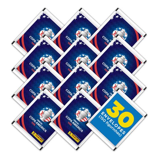 Imagem de Conmebol Copa América 2024: 30 Envelopes (150 Figurinhas)