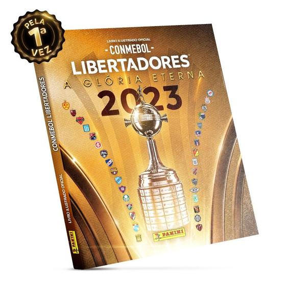 Imagem de CONMEBOL LIBERTADORES 2023 - Álbum Capa Dura Metalizado