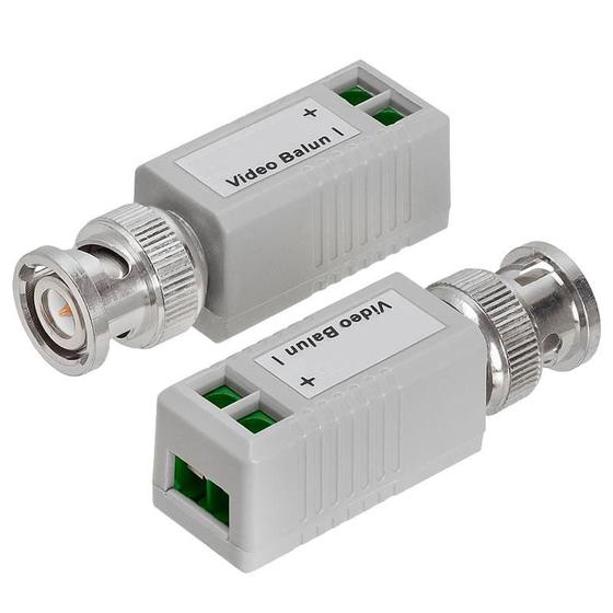 Imagem de Connect Pro Vídeo Balun Transmissor Canal Passivo - HD Híbrido (Kit com 2 Peças) Multilaser