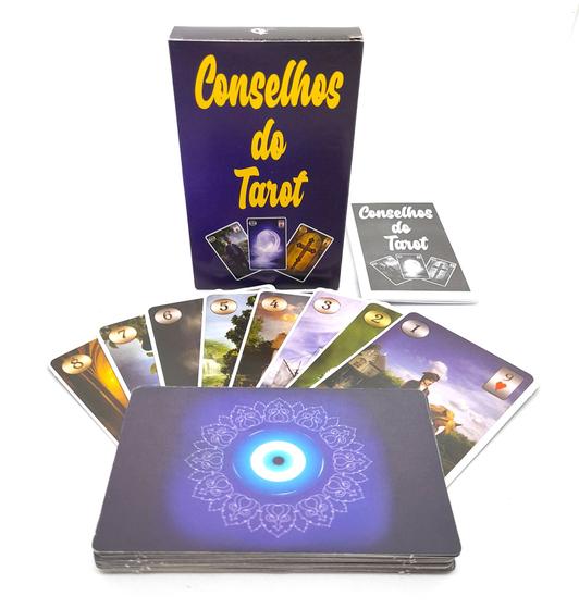 Imagem de Conselhos do tarô Baseado Lenormand 36 cartas Com Manual