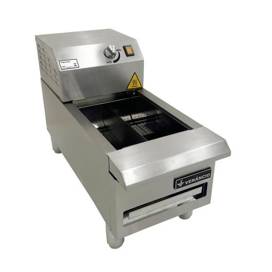 Imagem de Conservador de Fritura Elétrico Venâncio Linha Prime 30 cm 9 Litros 127V PCF12E-ME