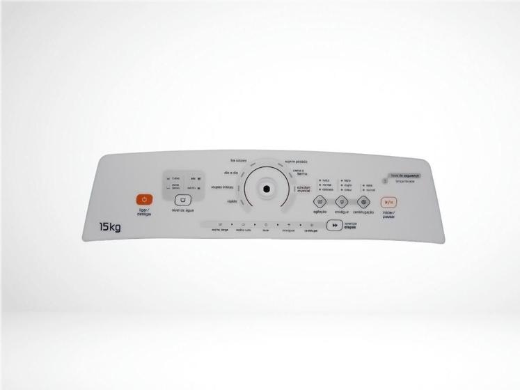 Imagem de Console e painel decorativo branco lavadora brastemp bws15ab orig - w11372404