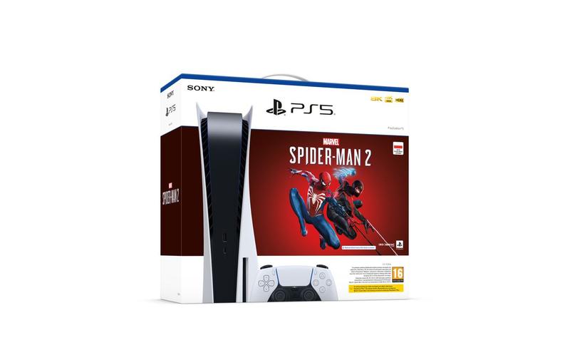 Imagem de Console PlayStation 5 + Jogo Marvel Spider Man 2