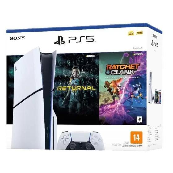 Imagem de Console PlayStation 5 Slim Disc + 2 Jogos