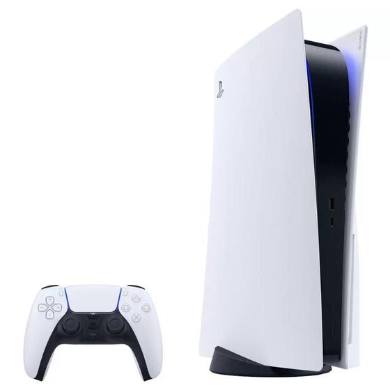 Console PlayStation 5 Standard Edition Branco + Controle Sem Fio Dualsense Branco - Sony - Outros Games - Magazine