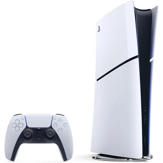 Console PS5 Sony Slim 1TB 1 Controle CFI-2014 Menor preço em Console PS5 Sony Slim 1TB 1 Controle CFI-2014