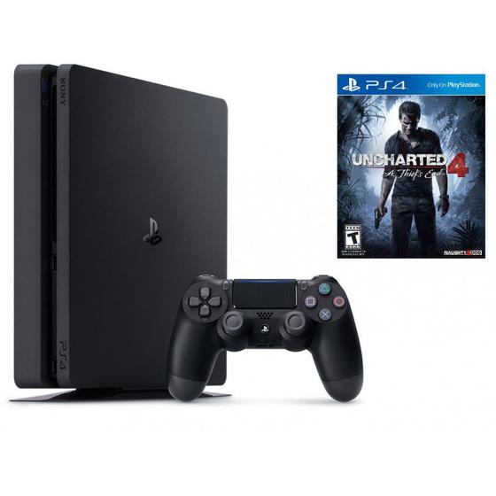 Imagem de Console Sony Playstation 4 Slim Bundle Uncharted 4