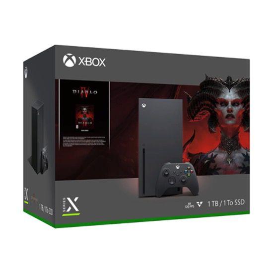 Console Xbox Series X 1TB SSD Bundle Diablo IV - Microsoft Menor preço em Console Xbox Series X 1TB SSD Bundle Diablo IV - Microsoft