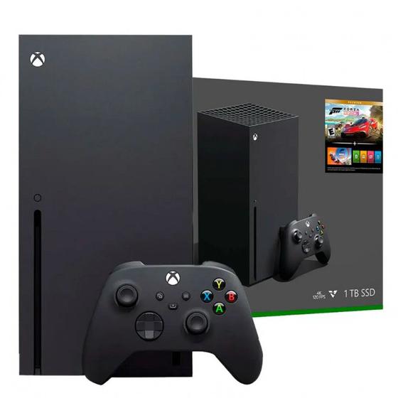 Imagem de Console Xbox Series X Forza Horizon 5 Premium 1TB Controle Sem Fio RRT-00057