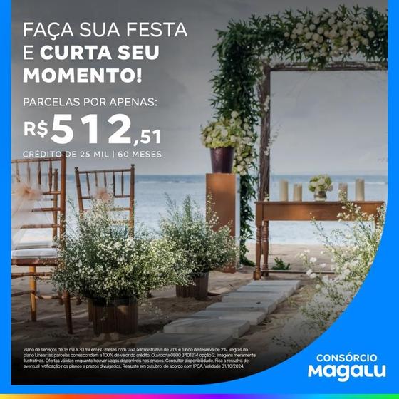 Consórcio de Serviços - 25 Mil - 60 Meses Menor preço em Consórcio de Serviços - 25 Mil - 60 Meses