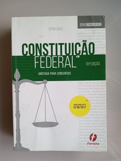 Imagem de Constituição Federal Anotada para Concursos