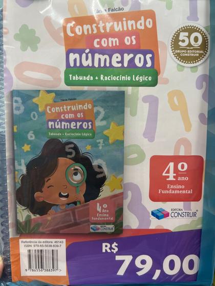 Imagem de Construindo com os números tabuada 4º ano -construir
