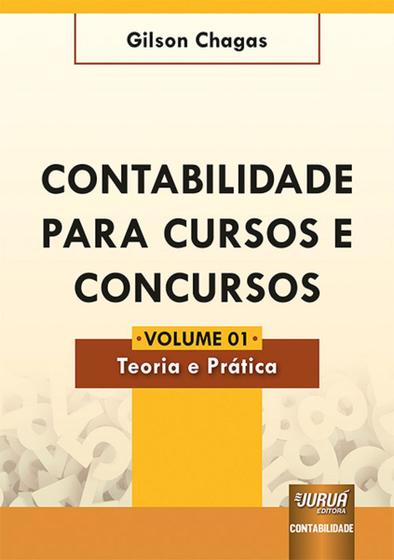 Imagem de Contabilidade Para Cursos e Concursos - Volume 1 - Teoria e Prática - Juruá