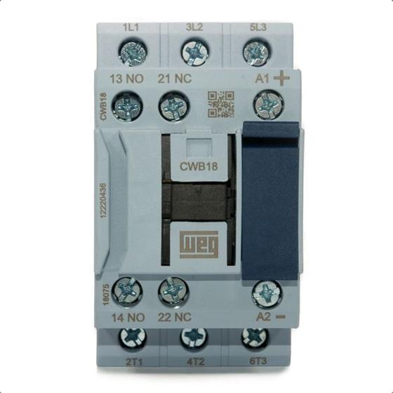 Imagem de Contator 18a 1na+1nf Cwb18-11 220v Weg