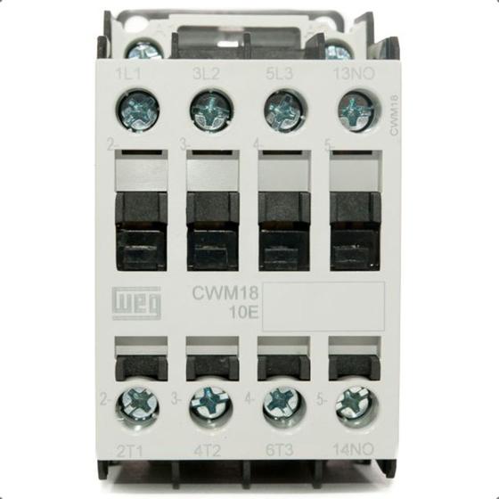 Imagem de Contator 18a 1na Cwm18-10 220v Weg