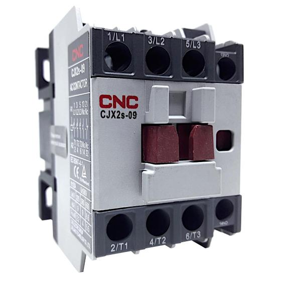 Imagem de Contator AC CJX2S-09 CNC 220V 3P 50/60Hz IEC/EN60947-4