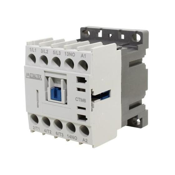 Imagem de Contator CTM6 220V 6A Com Contato Auxiliar 1NA