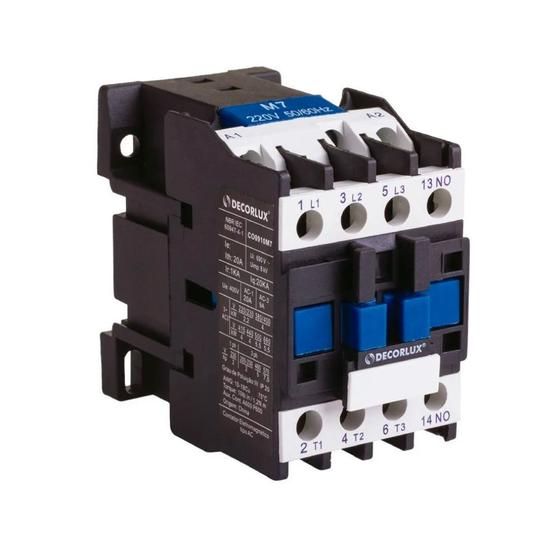 Imagem de Contator eletromagnético plástico  tipo AC 32A 220V Decorlux