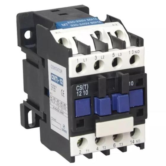 Imagem de Contator Soprano Cs(T)-012-10-220Vca-12A-(1Na)