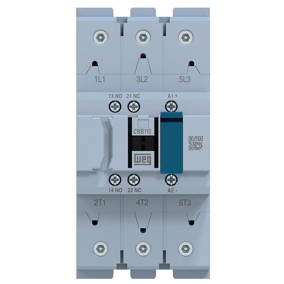 Imagem de Contator Tripolar CWB110-11-30 110A 220V 1NA + 1NF Weg