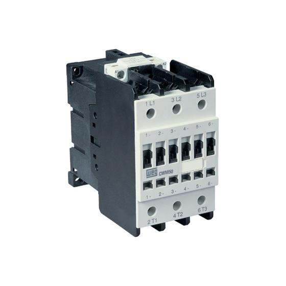 Imagem de Contator Tripolar WEG CWM50-00-30D23 50a 220V