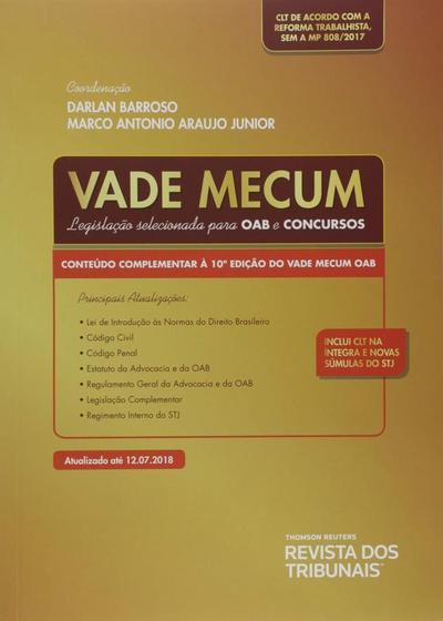 Imagem de Conteúdo Complementar Vade Mecum Oab