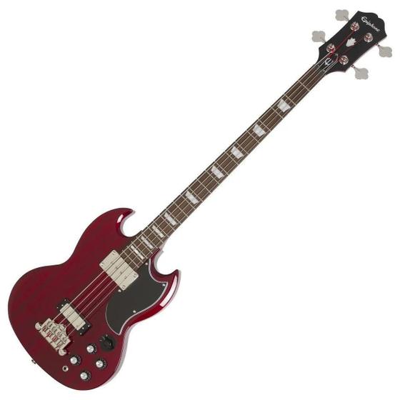 新発売 Contra Baixo Epiphone EB-3 EB3 SG Bass Cherry 4 Cordas ベース