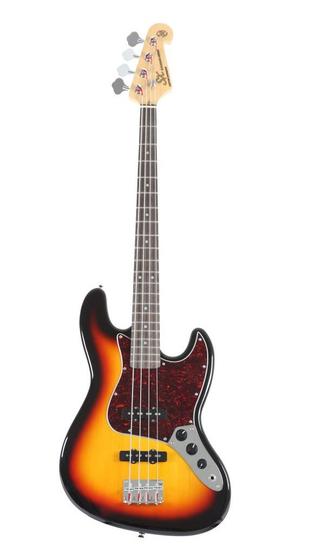 Imagem de Contra Baixo SX BD1 Jazz Bass 4 Cordas C/ BAG -3TS SUNBURN