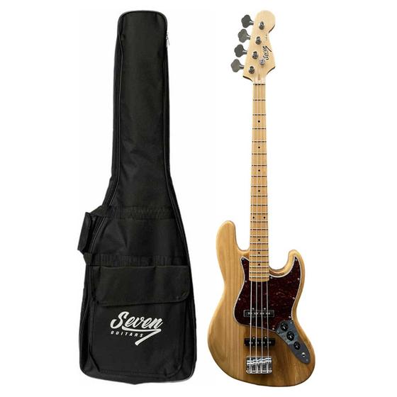 Imagem de Contrabaixo J.bass Seven Sjb-47 NT Natural 4c Com Bag