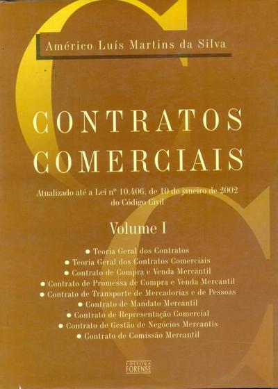 Imagem de Contratos Comerciais - Volume 1 - Forense