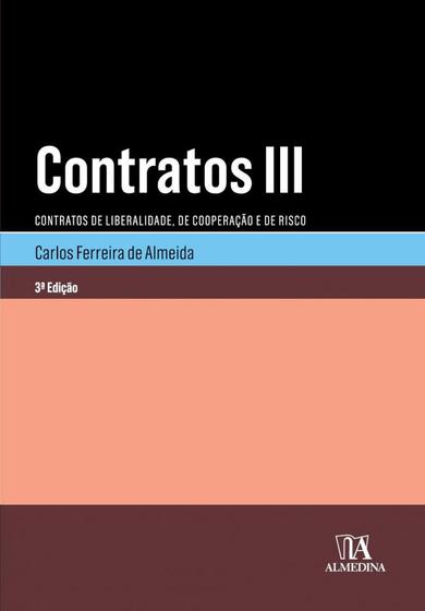 Imagem de Contratos III - 2019 - 03Ed/19 - ALMEDINA