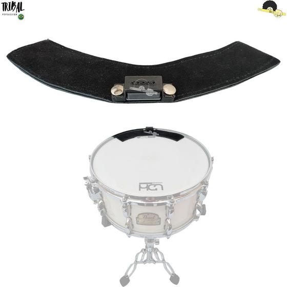 Imagem de Controlador/Abafador de harmônicos Tribal Percussion Com ima - Compatível com caixas de 10 a 16