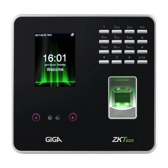 Controlador Acesso IP Com Reconhecimento Facial Biometria Aproximação Cartão e Senha Segurança Giga GS0393 Menor preço em Controlador Acesso IP Com Reconhecimento Facial Biometria Aproximação Cartão e Senha Segurança Giga GS0393