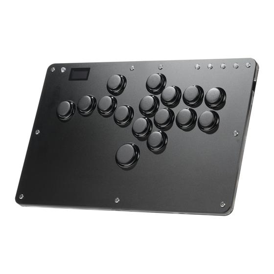 Imagem de Controlador Arcade Stick Haute42 R16 para PC/PS4/Switch - Sem Alavanca