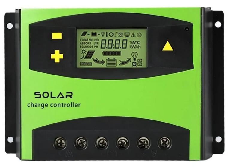 Imagem de Controlador Carga Painel Solar TC 40a Usb 12/24v Pwm Lucky