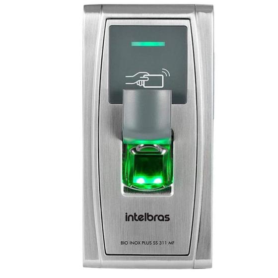 Controlador de Acesso Biometrico Intelbras SS311MF Inox Plus Menor preço em Controlador de Acesso Biometrico Intelbras SS311MF Inox Plus
