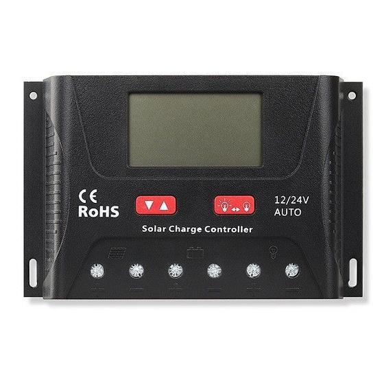 Imagem de Controlador de Carga Solar 40A PWM SR-HP2440 12V / 24V