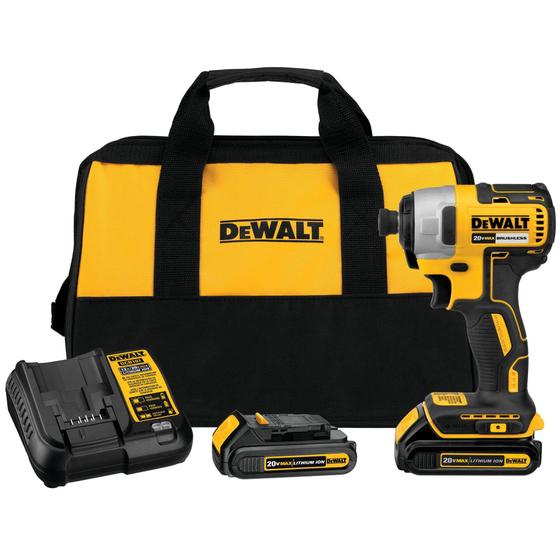 Imagem de Controlador de impacto sem fio DEWALT 20V MAX Brushless DCF787C2