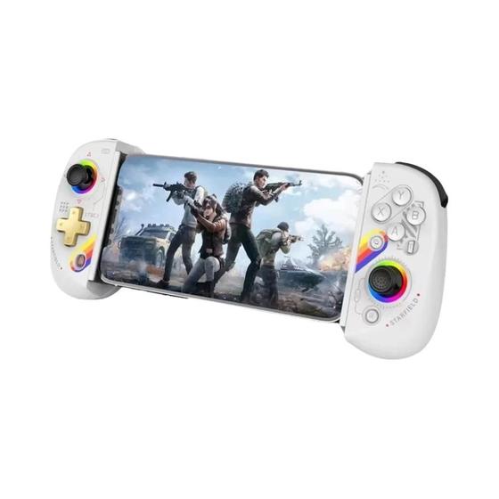 Controlador de Jogo Aibowey D8 com Luz RGB e Vibração - Compatível com Android, iOS, PS3, PS4, Switch e PC Menor preço em Controlador de Jogo Aibowey D8 com Luz RGB e Vibração - Compatível com Android, iOS, PS3, PS4, Switch e PC