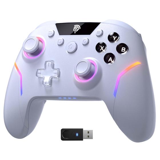 Imagem de Controlador de Jogos EasySMX X20 - Sem Fio com Retroiluminação RGB