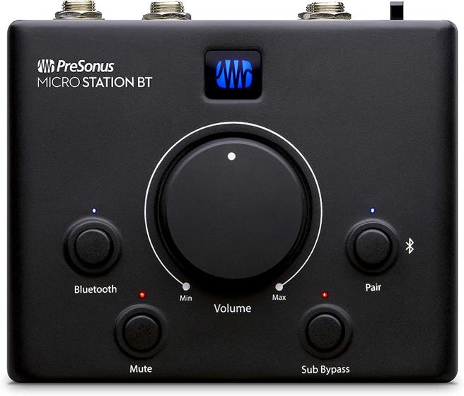 Imagem de Controlador de Monitor PreSonus MicroStation BT 2.1 com Bluetooth
