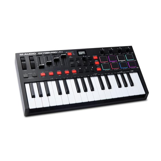 Imagem de Controlador de teclado MIDI M-Audio Oxygen Pro Mini 32 teclas