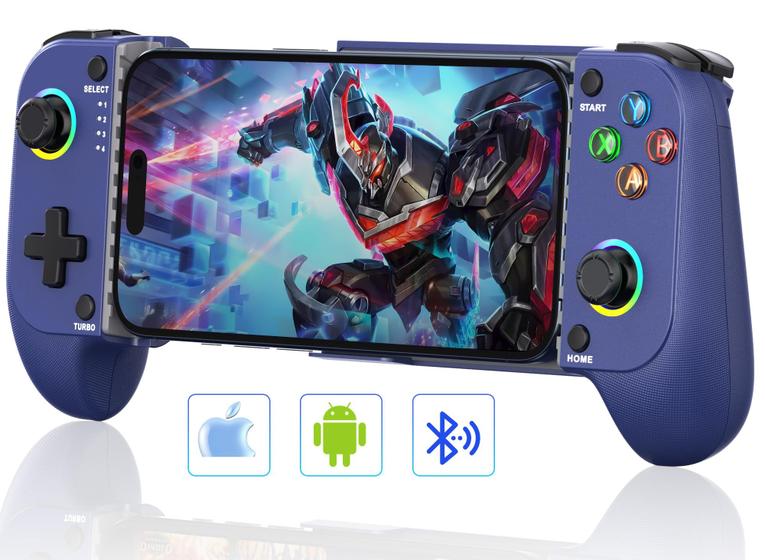 Imagem de Controlador de Telefone NealGameFy para iPhone e Android - com Joystick