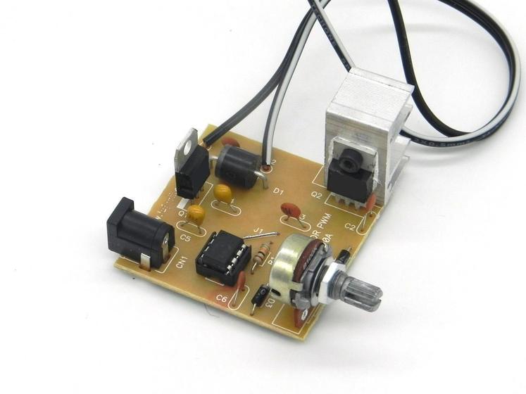 Imagem de Controlador De Velocidade Motor 12V 20A (Pwm) 0 A 100%